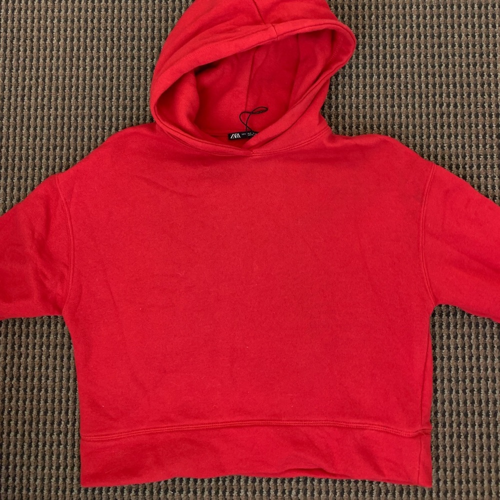Red Zara Hoodie